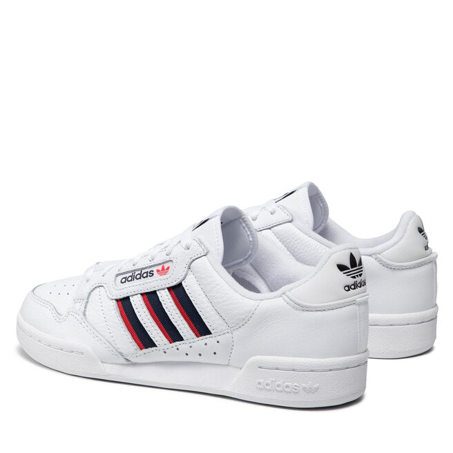 Взуття adidas Continental 80 Stripes FX5090 Ftwwht/Conavy/Vivred •  Eobuv.com.ua