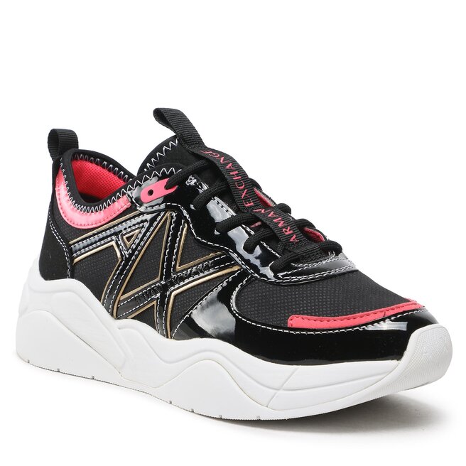 Sneakers Armani Exchange XDX039 XV311 S036 Blk/Coral/Light Gold Armani imagine noua