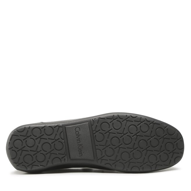 Calvin Klein Мокасини Calvin Klein Driving Shoe Bold Logo HM0HM00891 Pvh Black BEH