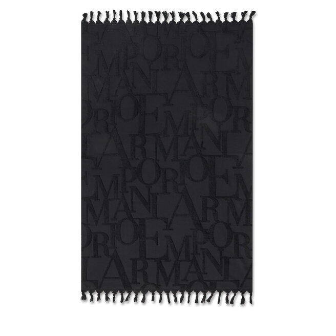 Ręcznik plażowy Emporio Armani EX000022 AF12185 - Czarny