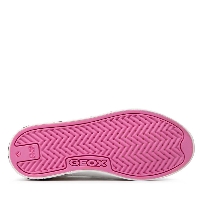 Geox Кецове Geox J Ciak G. D J2504D 00010 C0404 S White/Black