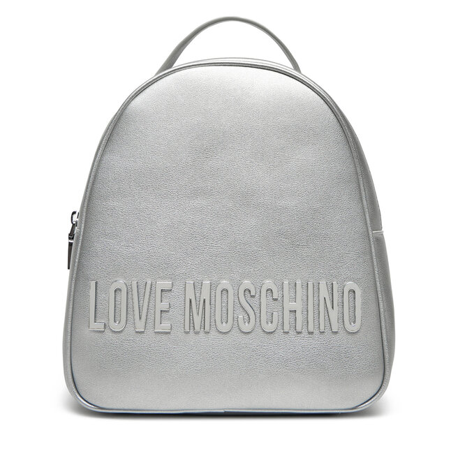 Plecak LOVE MOSCHINO - Srebrny