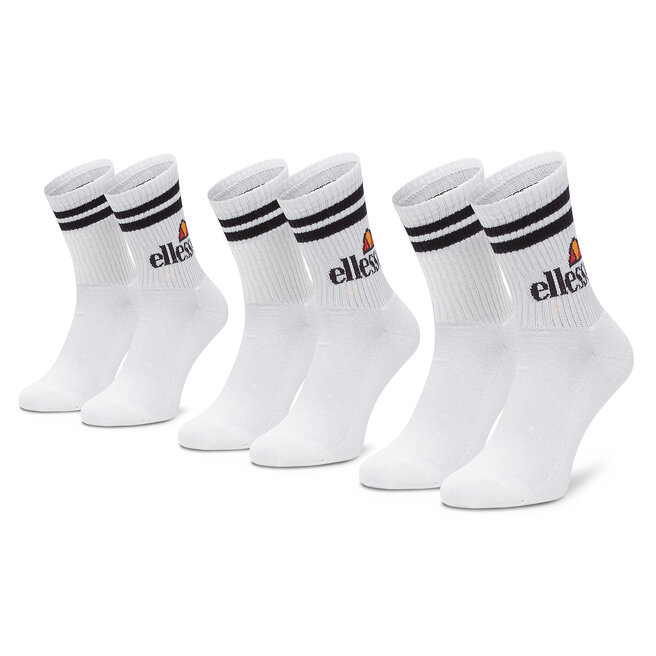 Ellesse Набір 3 пар високих чоловічих шкарпеток Ellesse Pullo SAAC0620 White 908