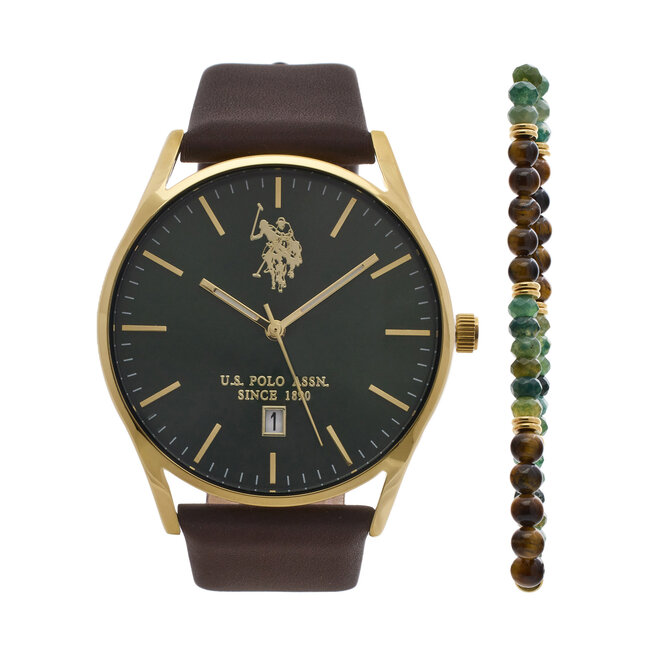 Zestaw zegarek i bransoletka U.S. Polo Assn.