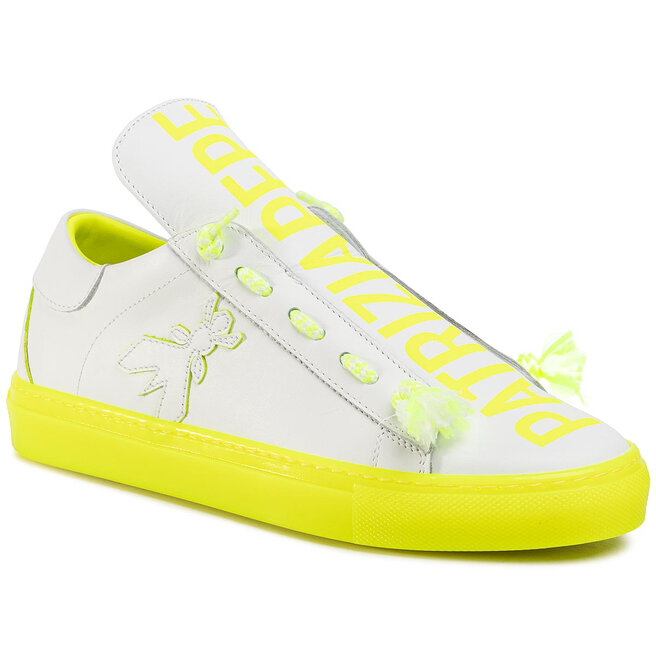 Laisvalaikio Batai Patrizia Pepe 2v69 A5k9 Fa07 White Yellow Fluo Www Eavalyne Lt