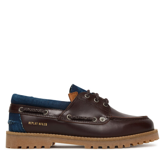 Półbuty REPLAY GWLA7.000.C0001L Brązowy - kobiece