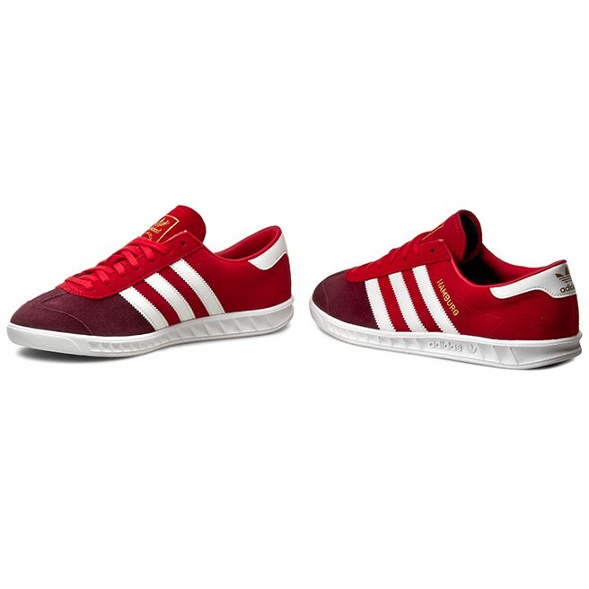 Maroon clearance hamburg adidas