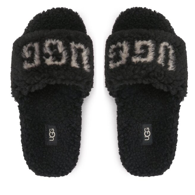 Ugg Hausschuhe Ugg W Cozetta Curly Graphic 1132891 Blk