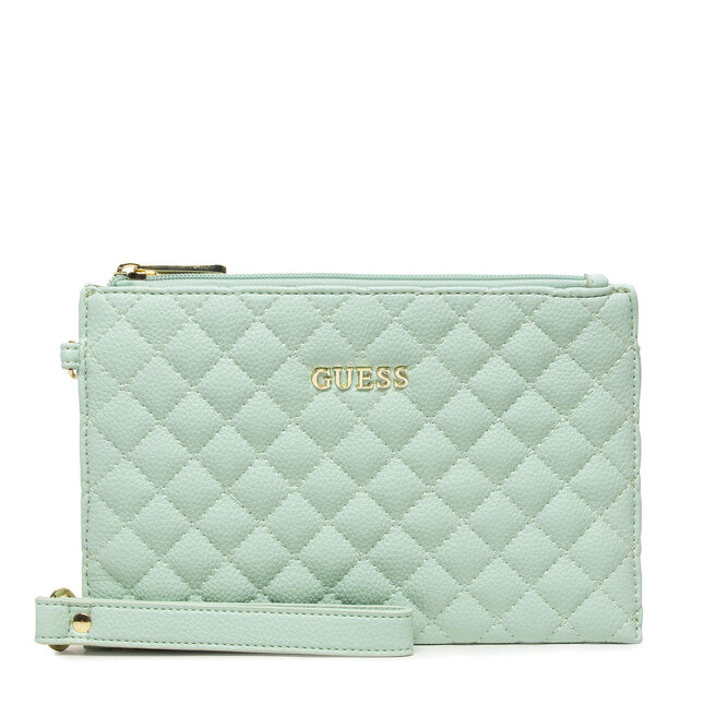 Geantă crossover Guess Earlene Flat Top Zip PWEARL P2202 MNT Crossover imagine noua