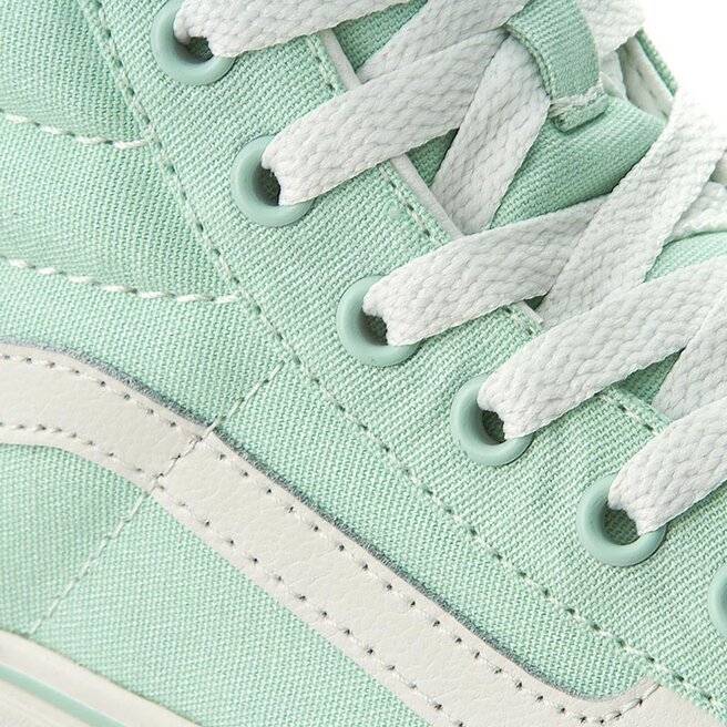 Vans sk8 hi sales slim gossamer green