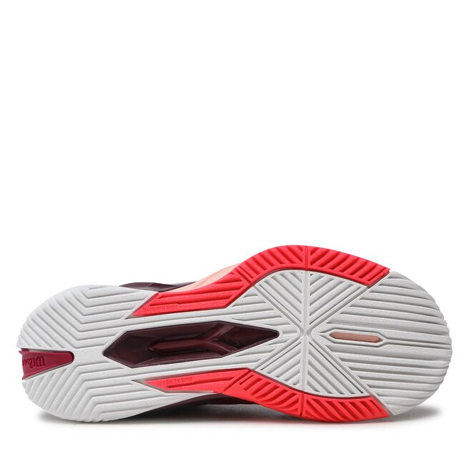 Wilson Boty Wilson Rush Pro 4.0 W WRS330680 Beet Red/White/Tropical Peach