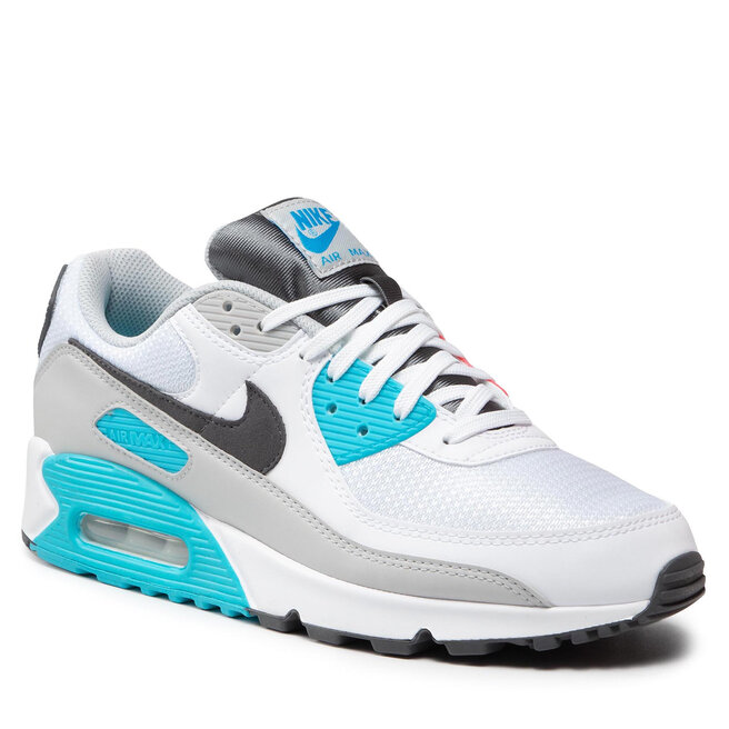 air max 90 white iron grey chlorine blue