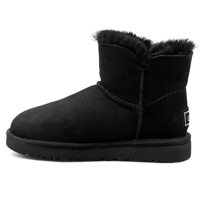 Ugg Обувки Ugg W Mini Bailey Button Bling 1016554 W/Blk