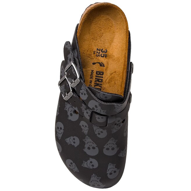 Birkenstock mystic skulls black store