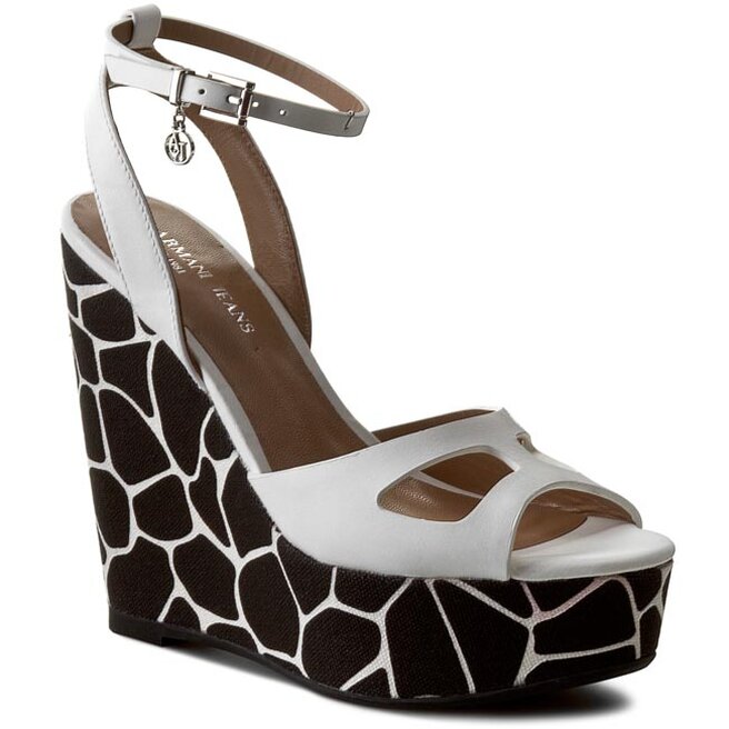 Sandali con sales zeppa armani jeans