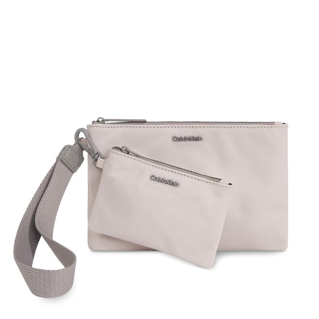 Zestaw 2 saszetek Calvin Klein Ck Faded - Szary