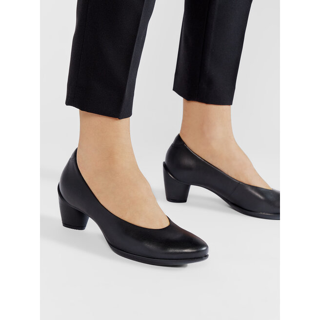 ECCO Poltopánky ECCO Sculptured 45 23020301001 Black