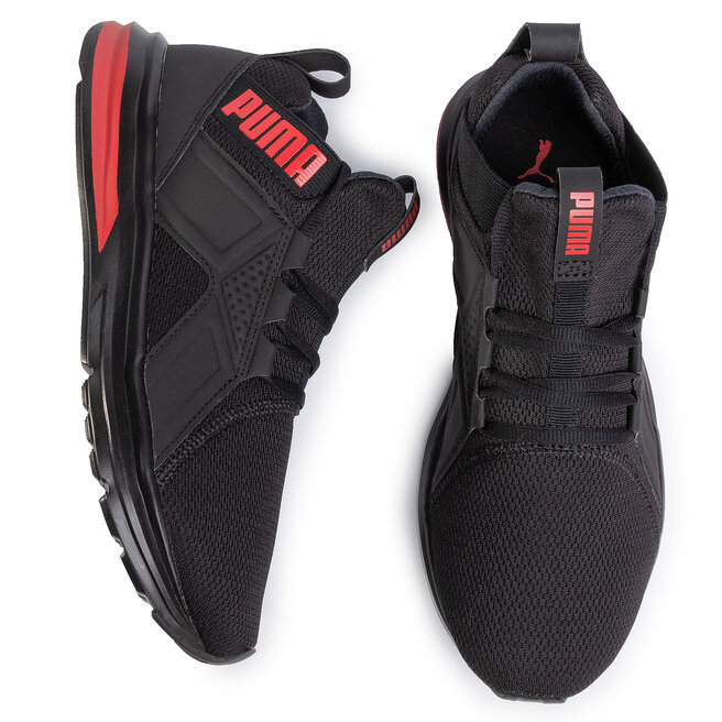 Puma enzo red and on sale black