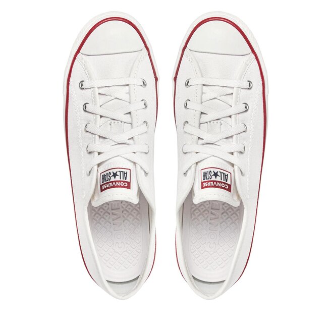 Trampki Converse Ctas Dainty Ox 564981C White Red Blue eobuwie