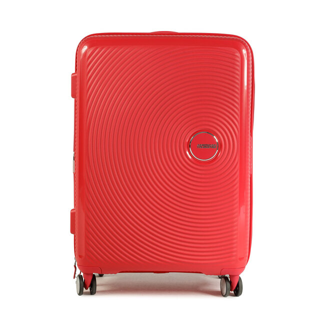 American Tourister Velik trdi kovček American Tourister Soundbox 84474-1226-1INU Coral red