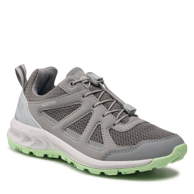 Trekkings Jack Wolfskin Woodland 2 Vent Low W 4051291 Dark Grey/Light Green