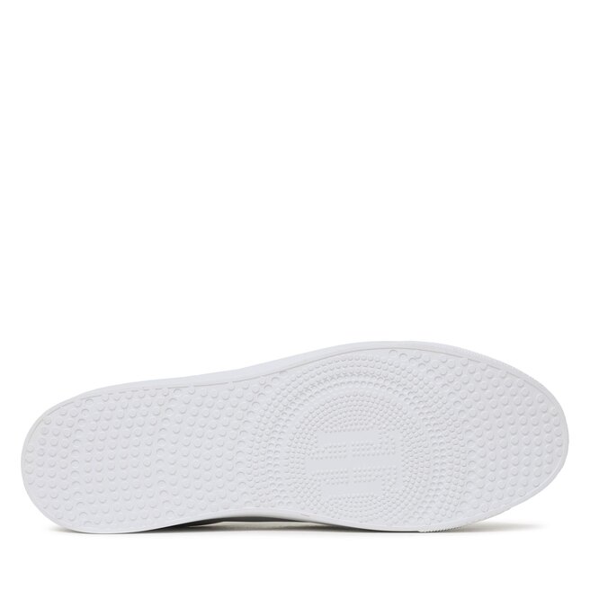Tommy Hilfiger Sneakersy Tommy Hilfiger Elastic Slip On FW0FW07032 White