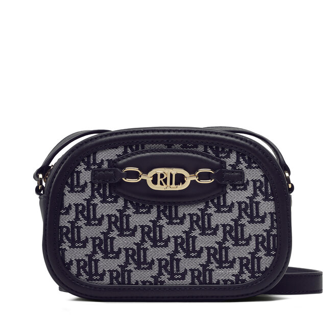 Torebka Lauren Ralph Lauren Jordynn 20 - Granatowy