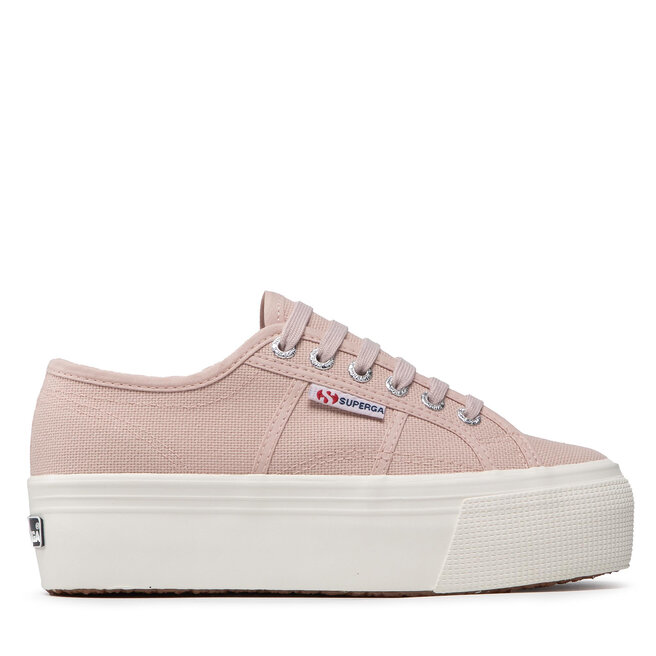 Superga Sneakers aus Stoff Superga 2830 Platform S9111LW Pink Skin/F Avorio AFB