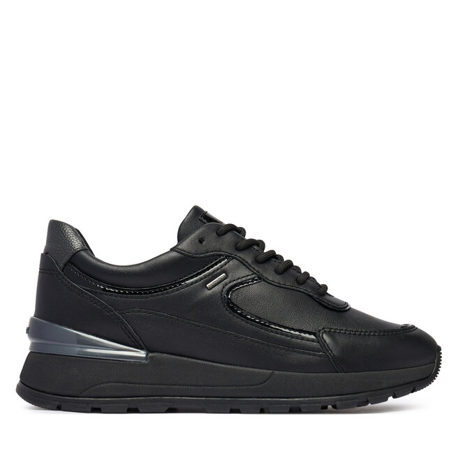 Sneakersy Geox D Desya B Abx D563LB 8554 C9999 Czarny - kobiece