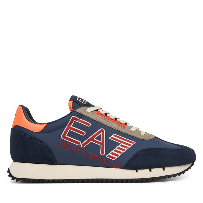 Sneakersy EA7 Emporio Armani 7X000541 AF18609 MZ579 Granatowy - męskie