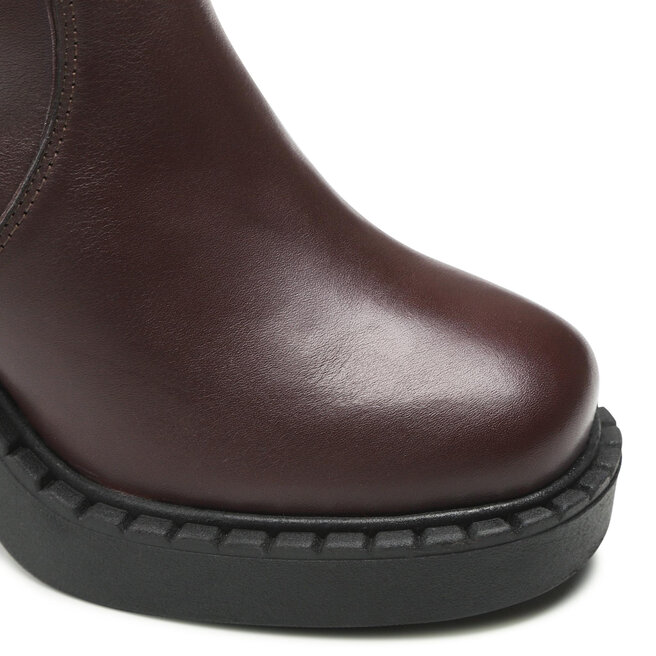 Solo Femme Ботуши Solo Femme 65103-01-N63/000-51-00 Bordo