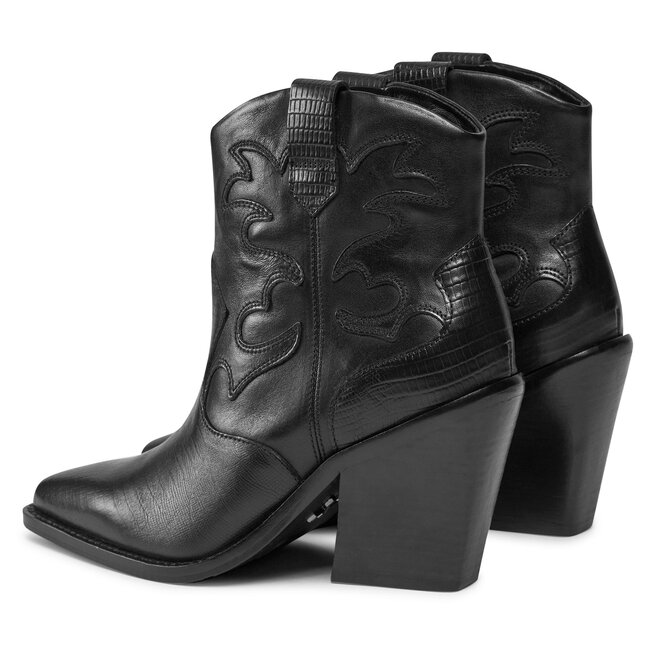 Stivaletti Bronx Western 34278 LA Black 01 CeprShops