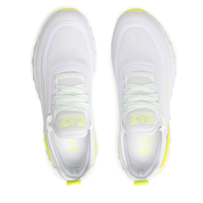 EA7 Emporio Armani Sneakers EA7 Emporio Armani X8X106 XK262 N376 White/Yellow Fluo