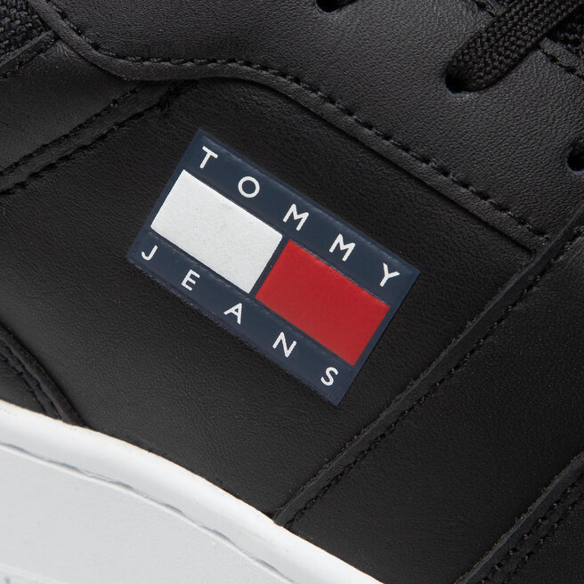 Tommy Jeans Sneakers Tommy Jeans Tommy Jeans Retro Basket EM0EM00955 Black BDS