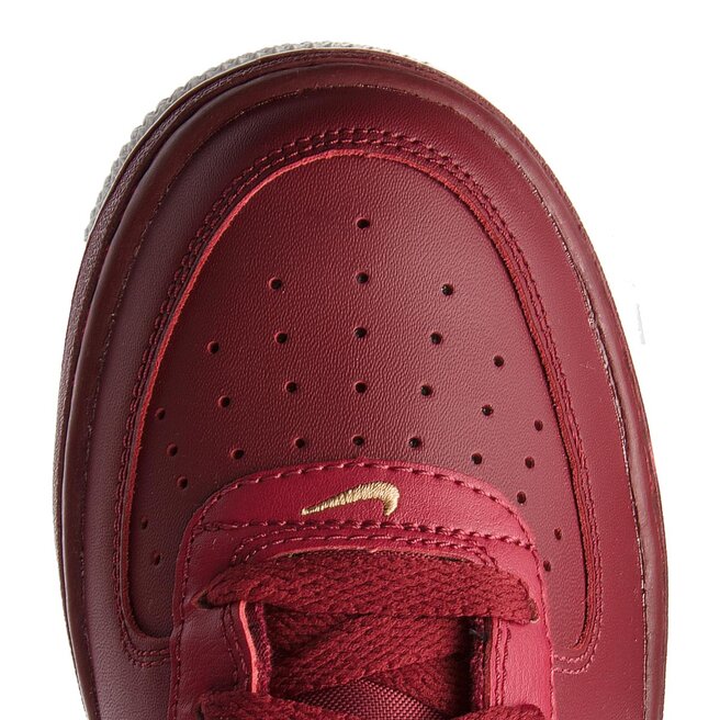Sneakersy Nike Air Force 1 (GS) 314192 613 Bordowy | eobuwie.com.pl