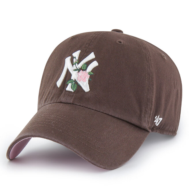 Czapka z daszkiem 47 Brand MLB New York Yankees - Brązowy