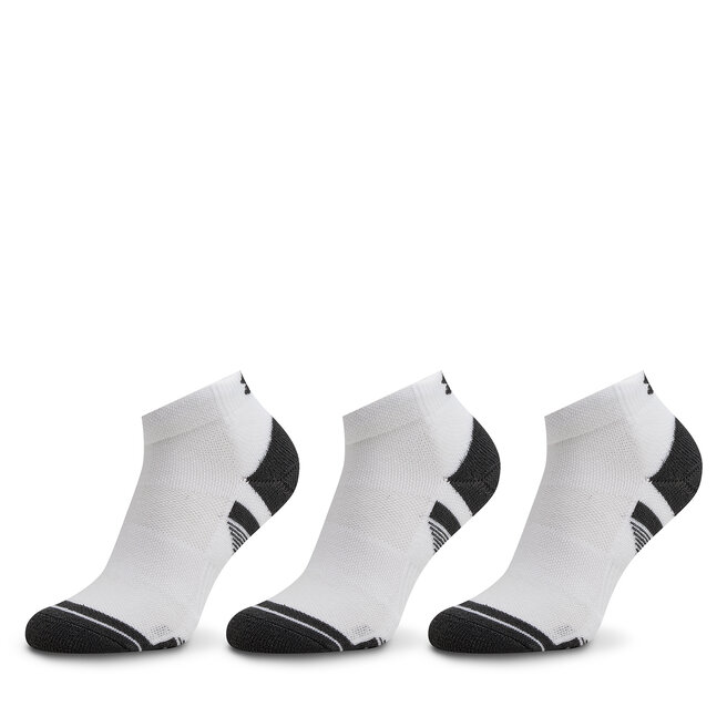 Zestaw 3 par niskich skarpet unisex Under Armour Ua Performance Tech 3Pk Low - Biały
