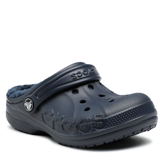 Klapki Crocs Baya Lined Clog K - Granatowy