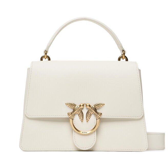 Torebka Pinko Love One Top Handle Classic Light PE 23 PLTT 100066 - Biały