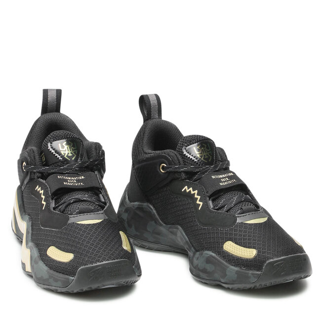 adidas Παπούτσια adidas D.O.N. Issue 3 J GY2844 Cblack/Goldmt/Grefiv