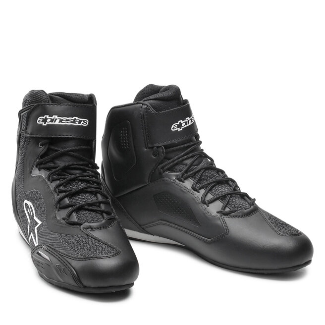 Alpinestars Herren Motorrad Stiefel 2510319-1930105 - Schneller Verschluss, Schwarz, Größe 43.5 EU