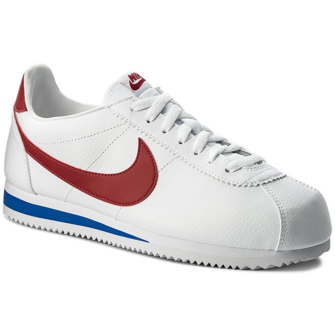 Zapatos Nike Classic Cortez Leather 154 White/Varisty Red • Www.zapatos.es