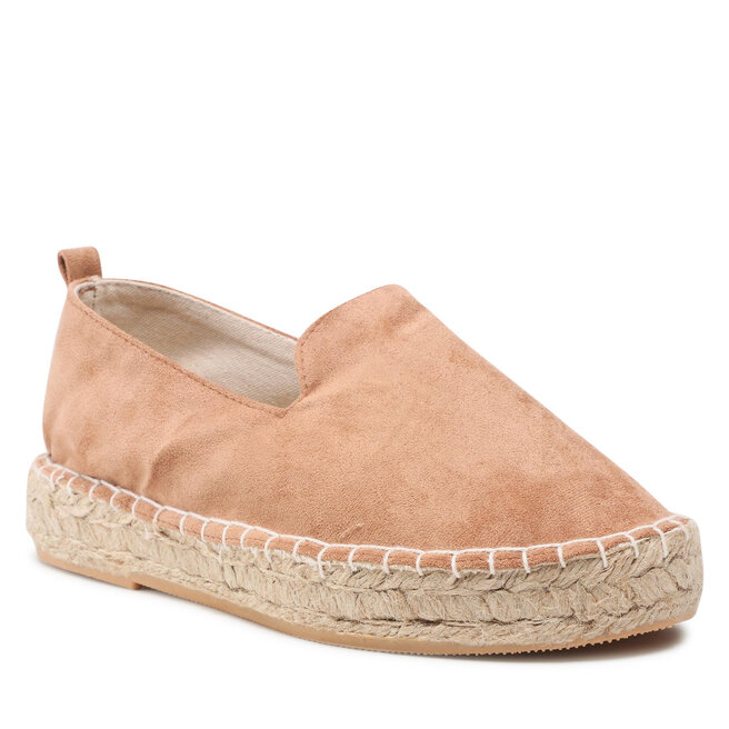 Espadryle Jenny Fairy HZF081-01ECO Brązowy - kobiece