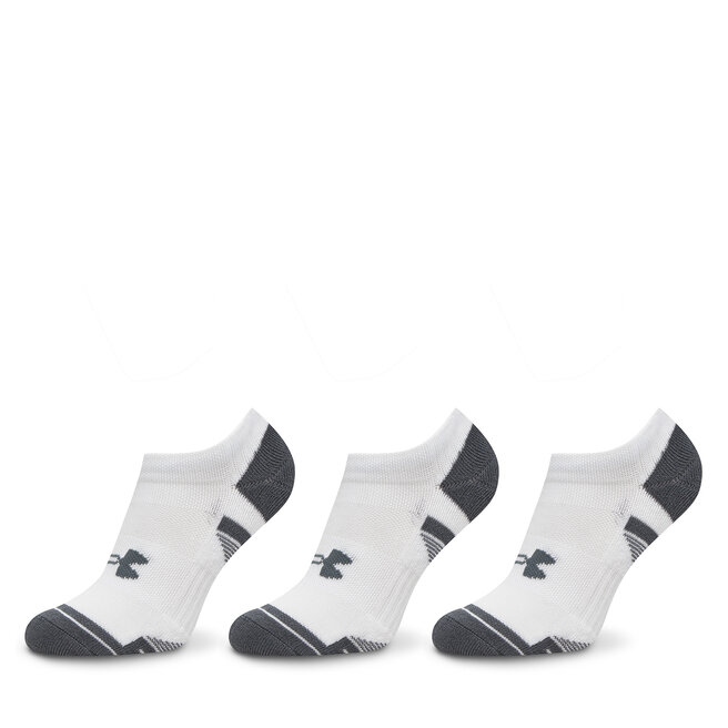 Zestaw 3 par stopek unisex Under Armour Performance Tech - Biały