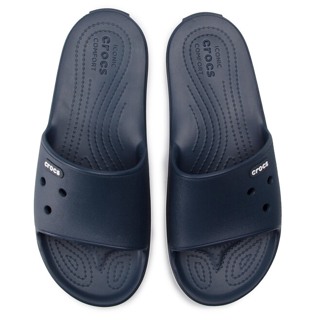 Crocs Pantoletten Crocs Crocband III Slide 205733 Navy/White