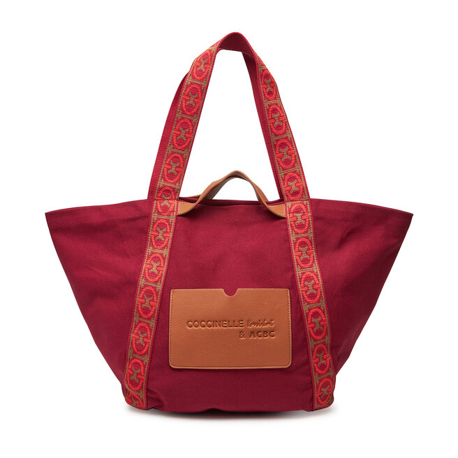 Torebka Coccinelle SXG C-Bounce Canvas E1 SXG 11 01 01 Bordowy