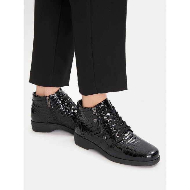 Botki Caprice 9-25152-41 Czarny - kobiece