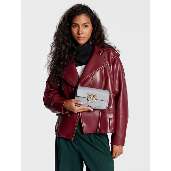 Pinko Τσάντα Pinko Love Pocket Simply 1 C AI 22-23 PLTT 1P22TP Y5H2 Grey I47Q