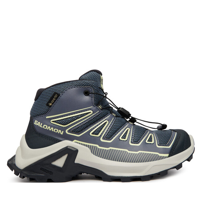 Trekkingi Salomon X Ultra Mid GORE-TEX L49109400 Niebieski - dziecięce