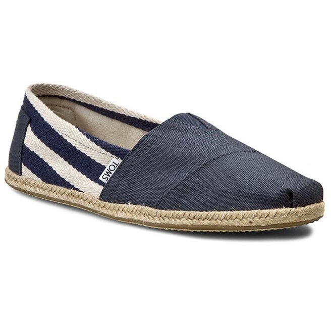 Toms Espadrilky Toms Classic 10005418 Navy Stripe